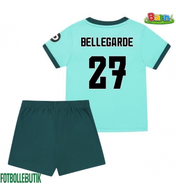 Wolves Jean-Ricner Bellegarde #27 Bortaställ Barn 2025-26 Kortärmad (+ Korta byxor)